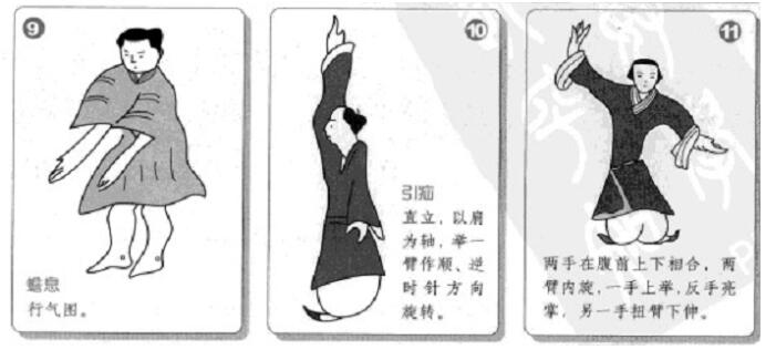 导引术,马王堆导引图,导引按跷_大山谷图库